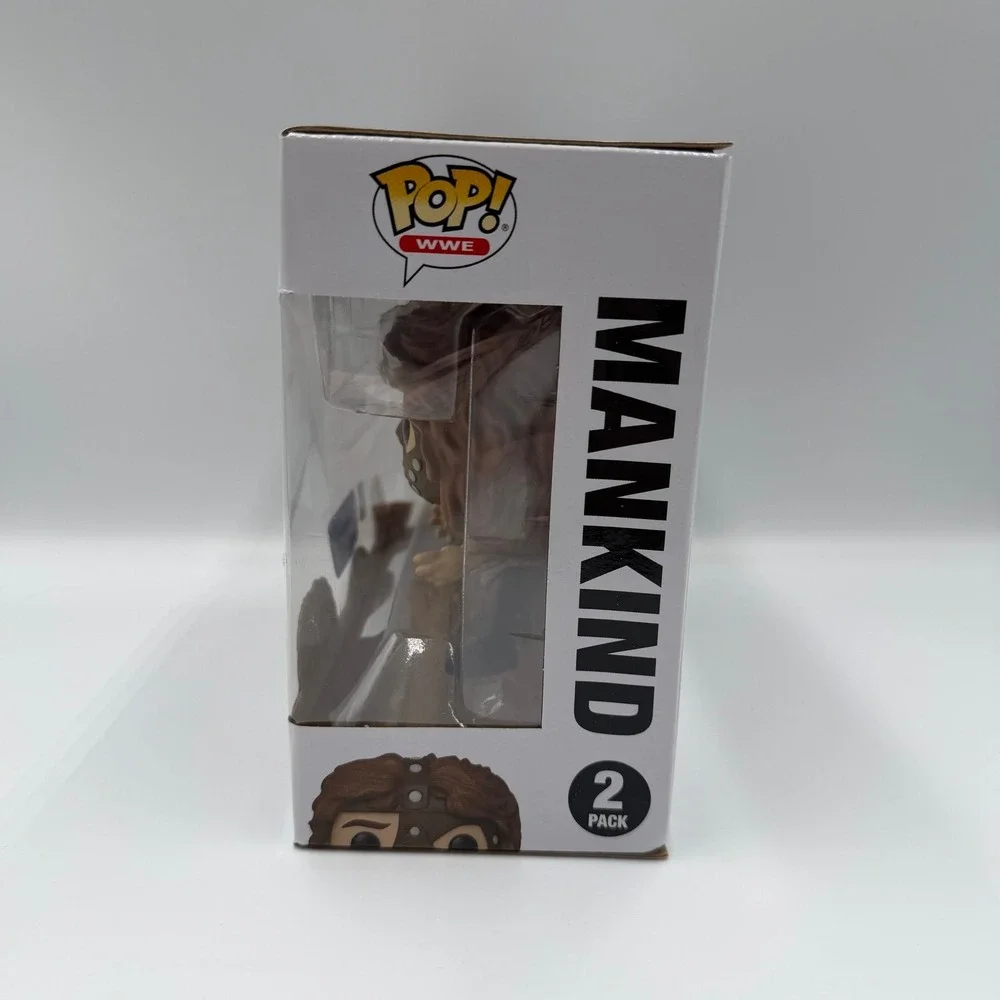 Funko Pop WWE The Rock and Mankind 2-Pack Walmart Exclusive Vinyl Figures